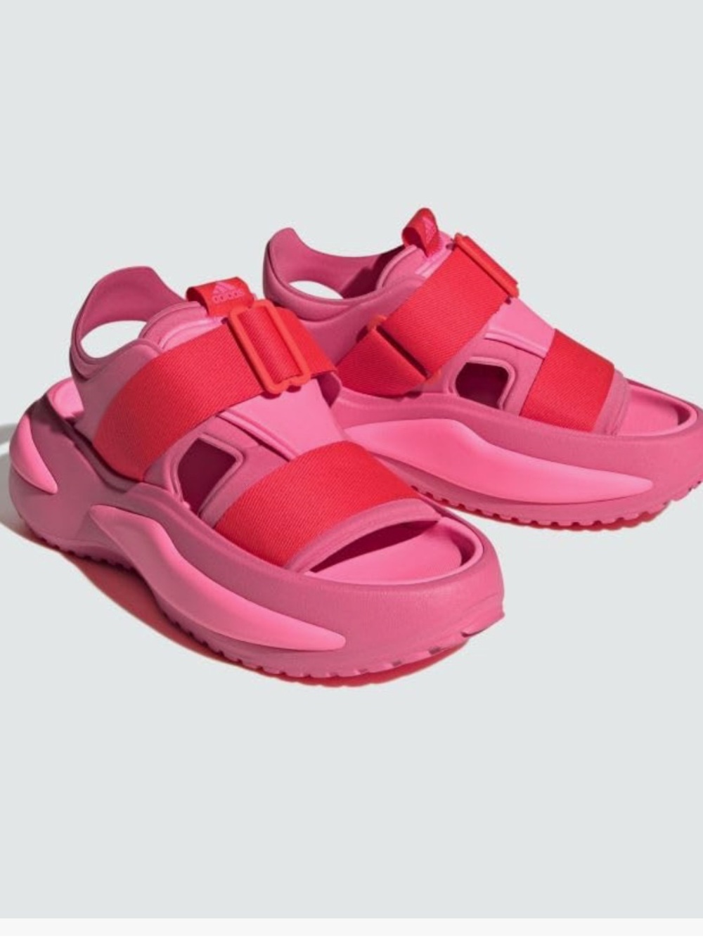 adidas Pink & Red Sport Sandals - MEHANA
